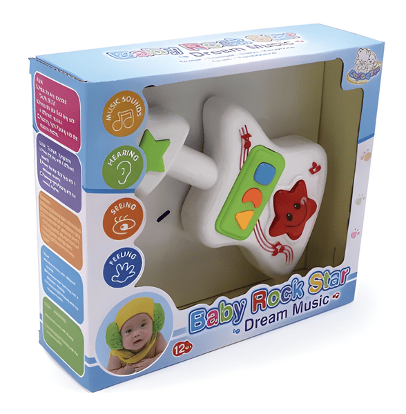 Baby Rockstar Guitar – Musical Toy for 12+ Months