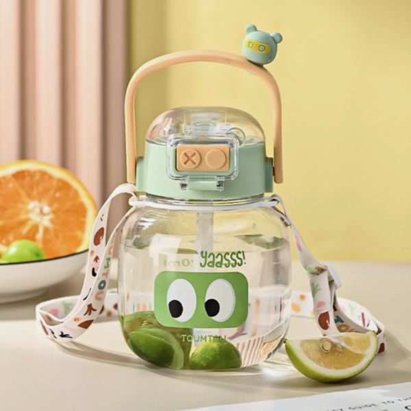 ✨ 500ML Chain Happy Supply Water Bottle