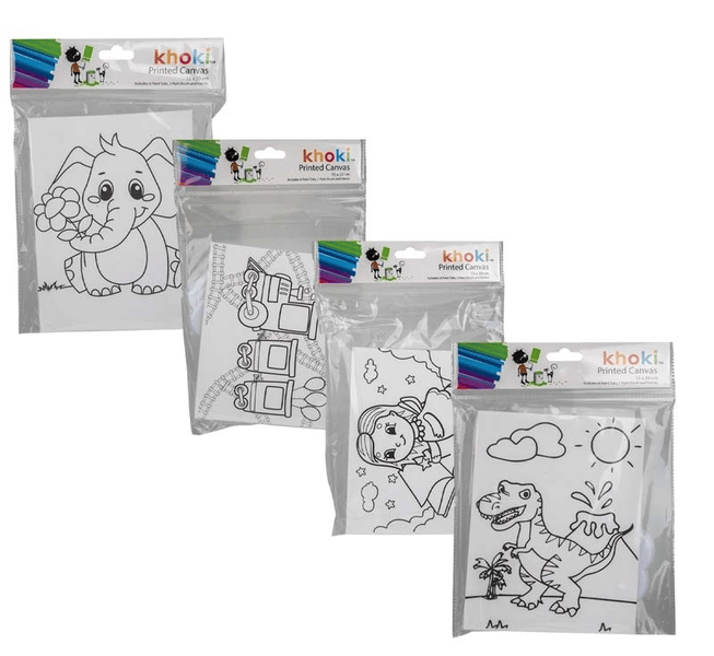 Mini Canvas Paint Set of 4