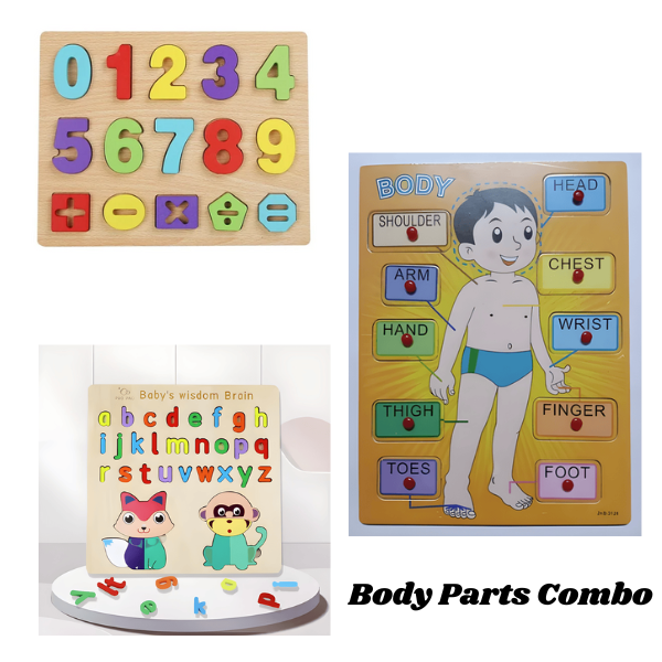 Mixed Puzzles with Pictures β Shapes, Numbers & Alphabets π§©π