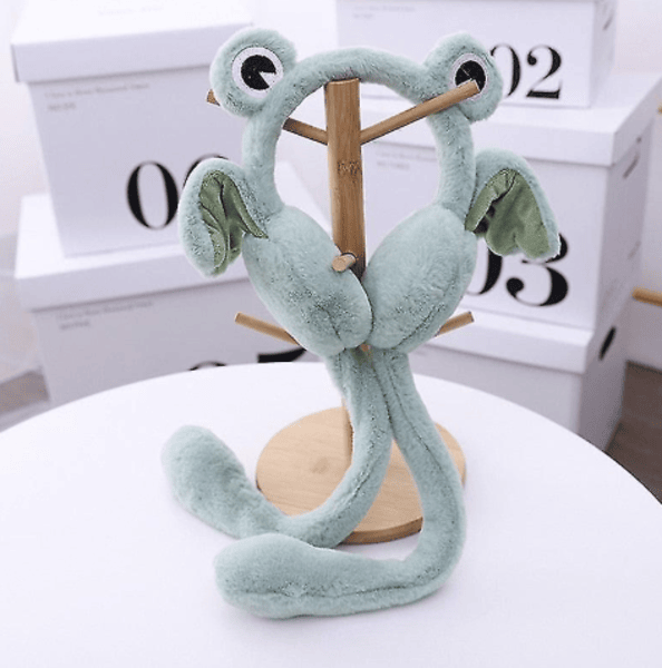 Bug Eyes Plush Earmuffs with Long Arms