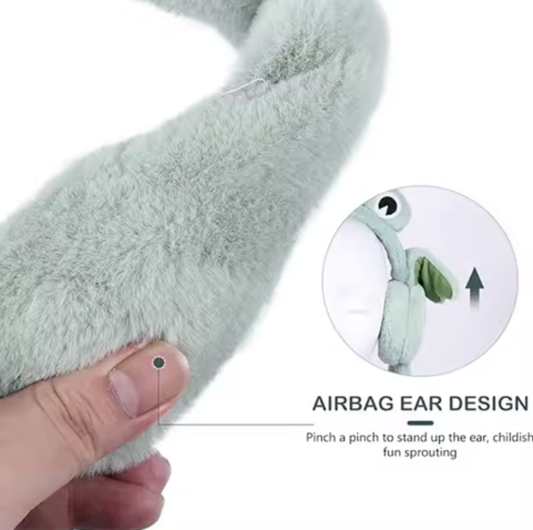Bug Eyes Plush Earmuffs with Long Arms