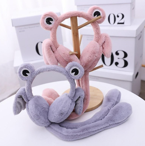 Bug Eyes Plush Earmuffs with Long Arms