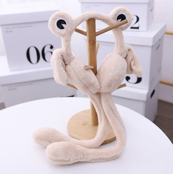 Bug Eyes Plush Earmuffs with Long Arms
