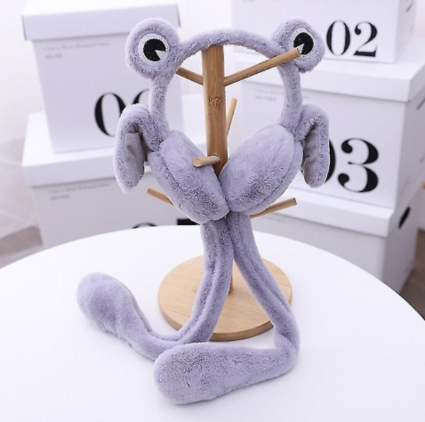 Bug Eyes Plush Earmuffs with Long Arms