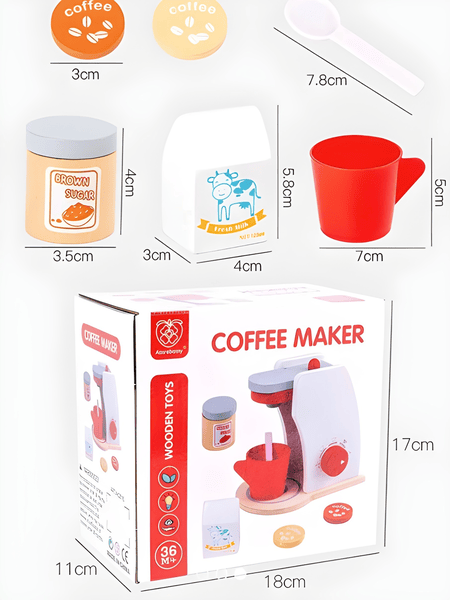 Coffee Maker Playset βοΈπ©βπ³π§‘
