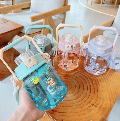 π₯€ Creative Sports Straw Bottle β 1100ml