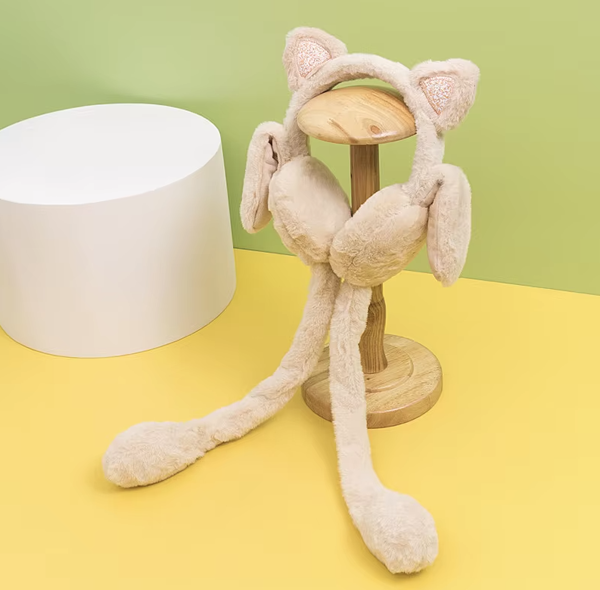 🐱Cute Funny Plush Cat Earmuffs