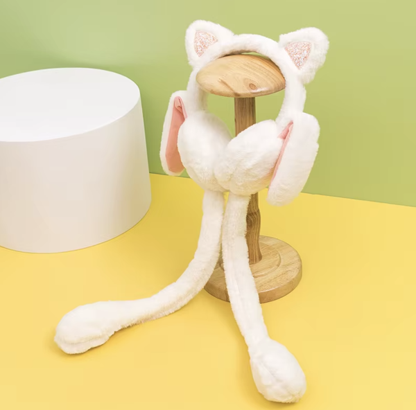 🐱Cute Funny Plush Cat Earmuffs