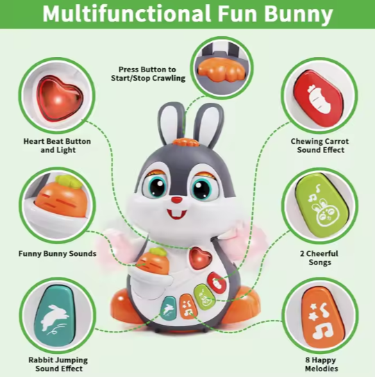 Dancing Bunny ā The Bop & Bounce Buddy!