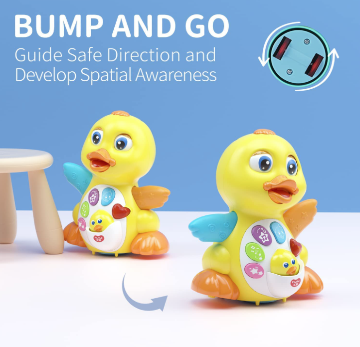 Dancing Duck โ Musical Light-Up Toy (18+ Months)