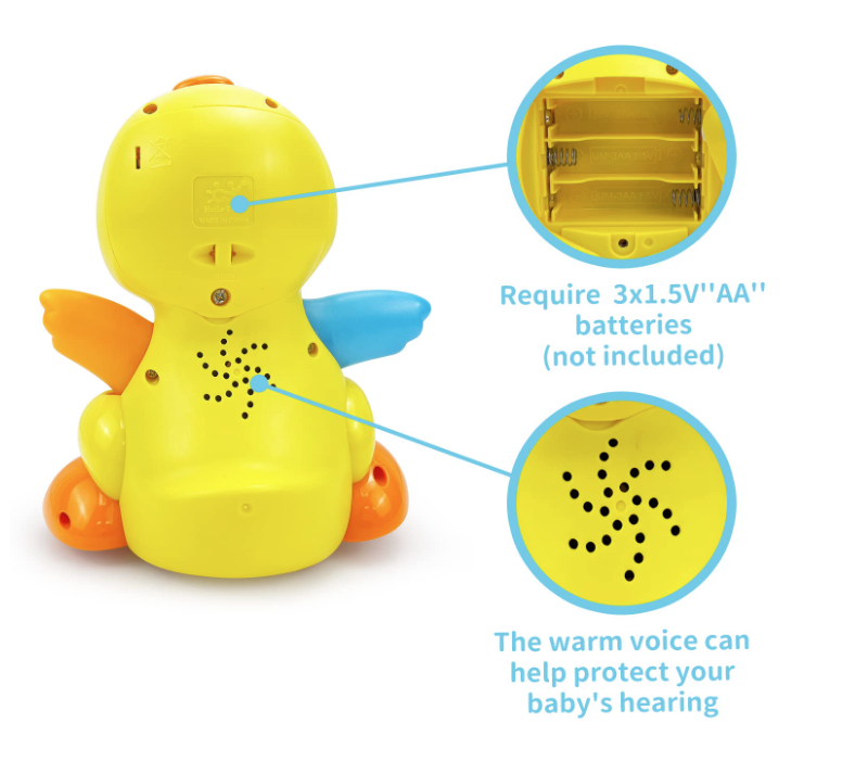 Dancing Duck โ Musical Light-Up Toy (18+ Months)