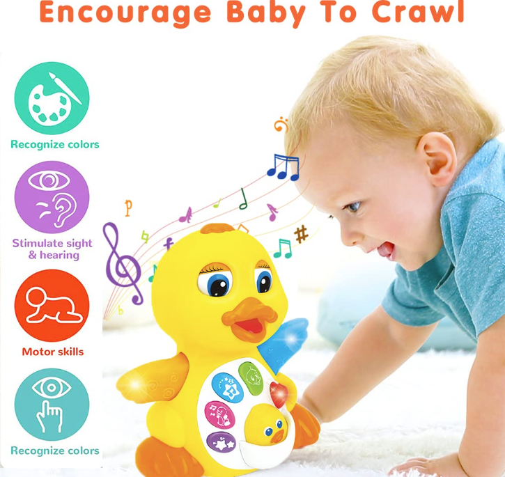 Dancing Duck โ Musical Light-Up Toy (18+ Months)