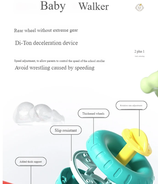 Developmental Baby Walker โ Happy Gift for Your Child ๐ผ๐