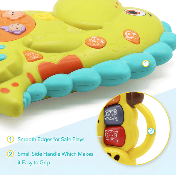 Dinosaur Musical Baby Toy | Light-Up Buttons & Sounds for Toddlers