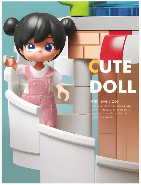 Feelo Genius Architect Building Set β 141 Pieces π§±ποΈπ§ (Ages 6+)