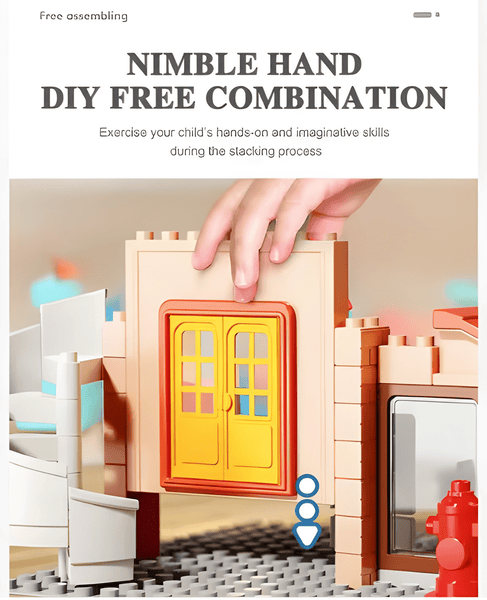Feelo Genius Architect Building Set β 141 Pieces π§±ποΈπ§ (Ages 6+)