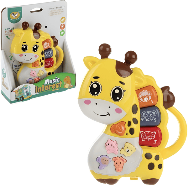 Giraffe Musical Baby Toy | Light-Up Sounds & Animal Fun