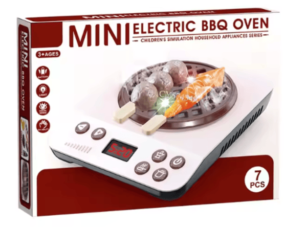 Mini Electric BBQ Oven Playset β 7 Pieces ππ₯π΄