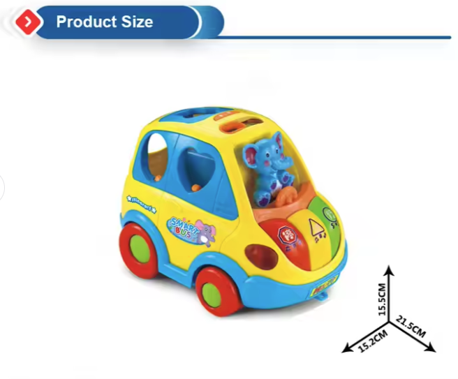 Smart Bus Clever Coupe β Lights, Music & Learning Fun on Wheels!