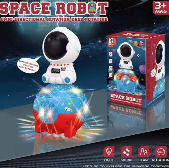 Space Robot β Lights, Music & Robo Moves!