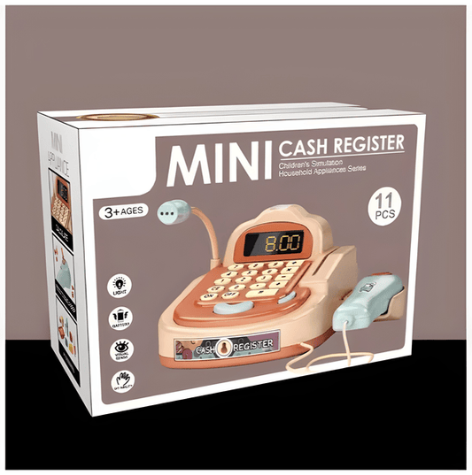 Mini Cash Register 🛒💵🔔