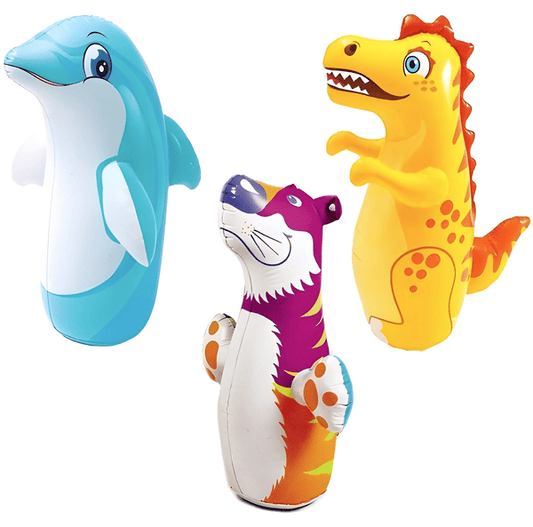 🥊🎉 3D Bop Bags – Inflatable Punching Fun for Active Kiddos!