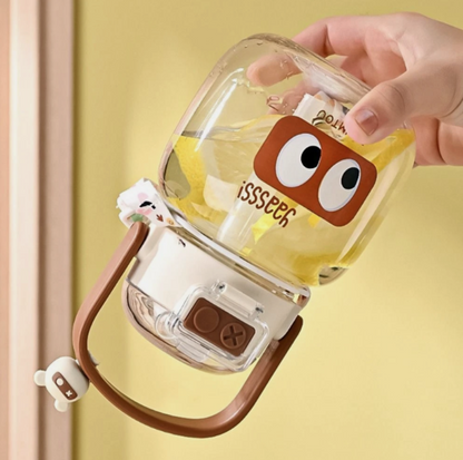 ✨ 500ML Chain Happy Supply Water Bottle