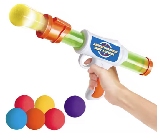 🌀 AeroDynamics Soft Air Gun – Pro Precision Blaster (8+)