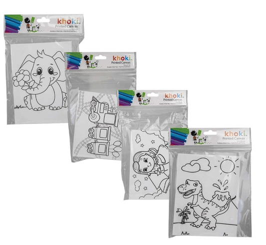 Mini Canvas Paint Set of 4