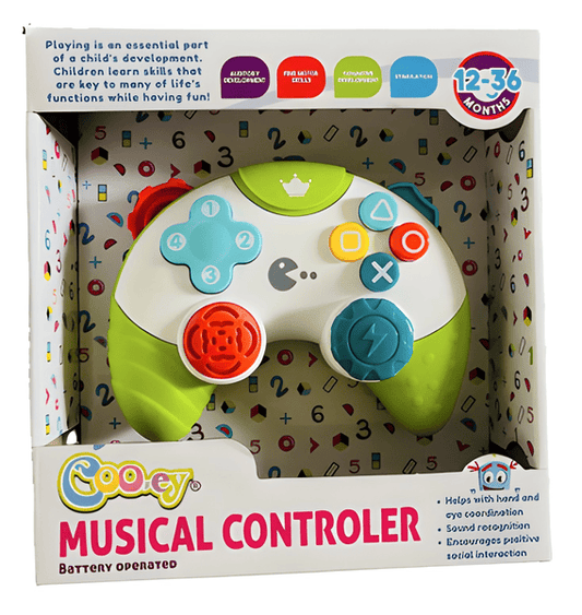 Baby Musical Learning Controller | Educational Toy with Lights & Sounds