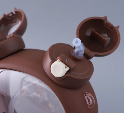🐻 Bear Water Bottle – 750ml (With Strap)