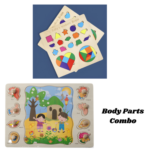 Shapes & Picture Matching Puzzles 🔷🖼️