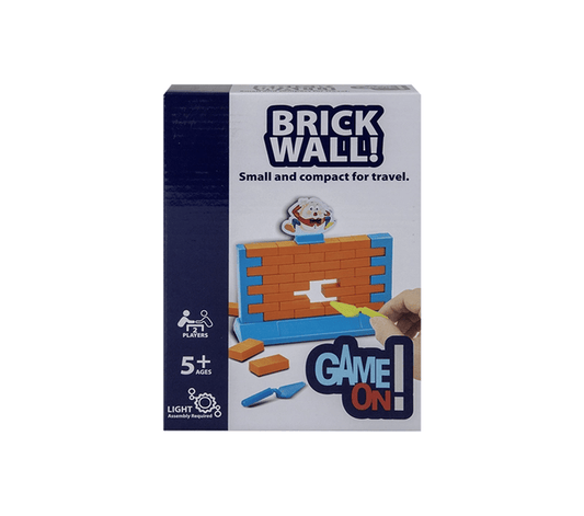 🟡 Brick Wall Balance Game – Compact Travel Edition 🧱⚖️