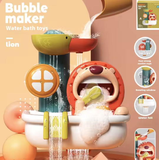 🫧🐙 Bubble Maker Bath Toy – Splash, Laugh & Bubble Up the Fun!