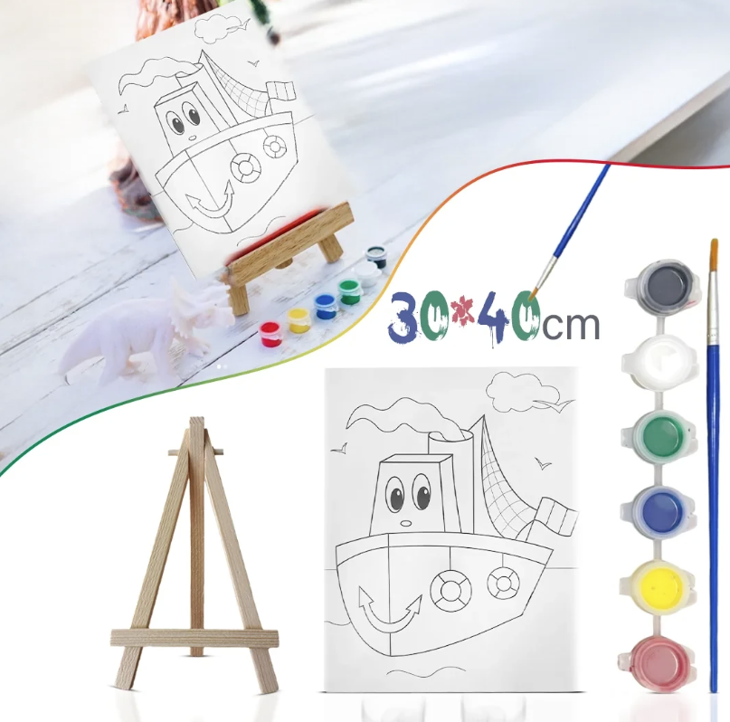 30x40cm  Premium Artist Canvas with Stand