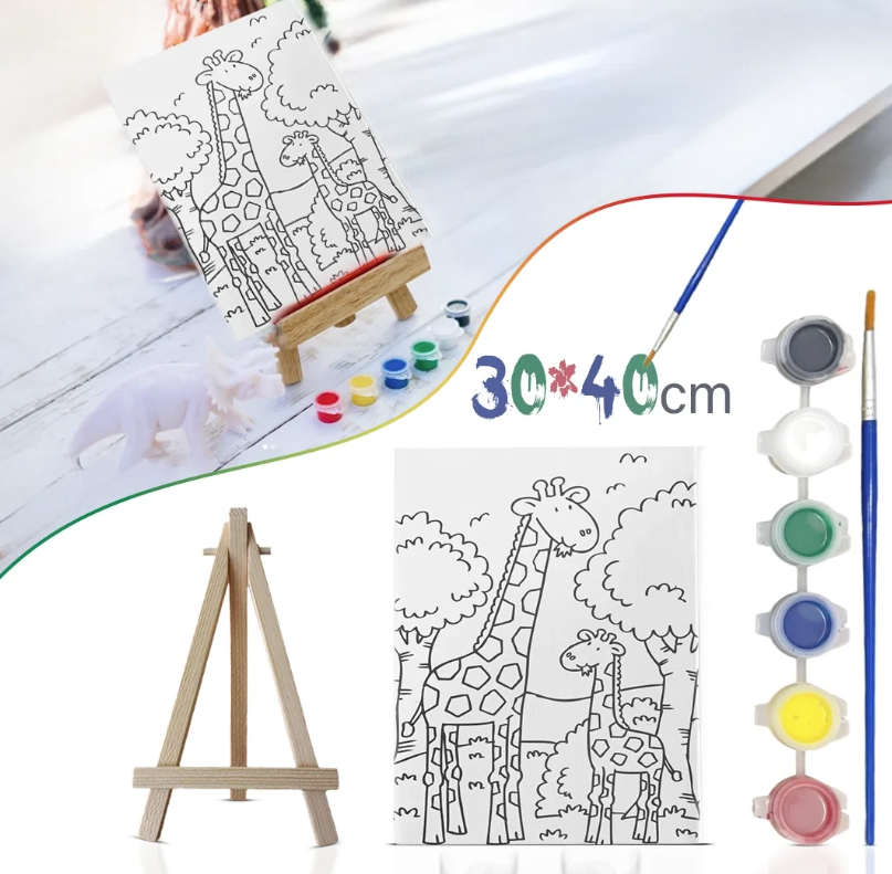 30x40cm  Premium Artist Canvas with Stand