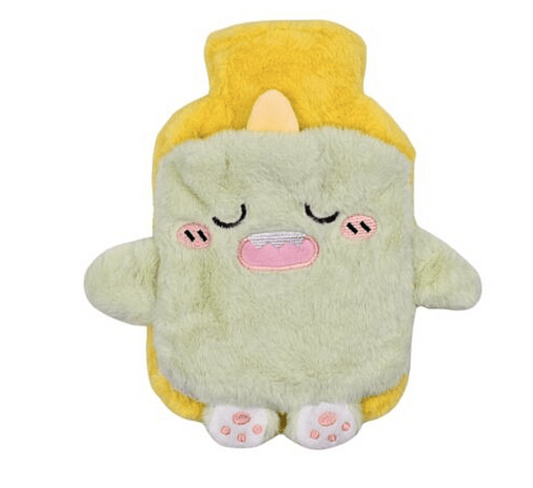 🐾 Cartoon Hot Water Bottle with Hand Warmer – 500ml