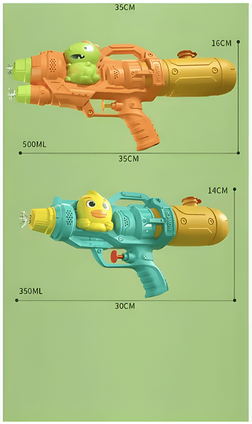 🧸 Children’s Cartoon Water Guns – Cute & Colourful Splash Fun