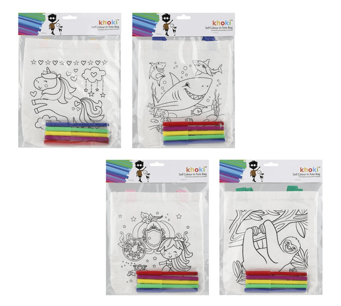 Colour My Bag – Creative Canvas Tote (20x23cm)
