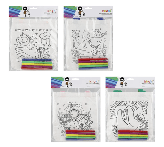 Colour My Bag – Creative Canvas Tote (20x23cm)