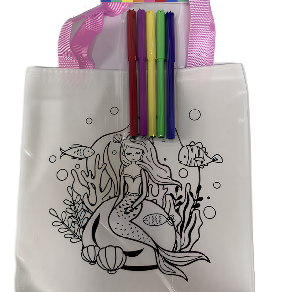 Colour My Bag – Creative Canvas Tote (20x23cm)