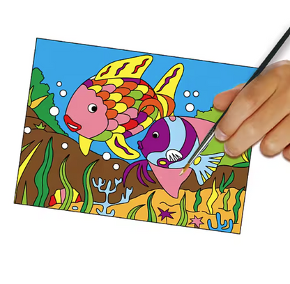 🎨 Colour by Number Painting Set – 5-in-1 Fun Pack