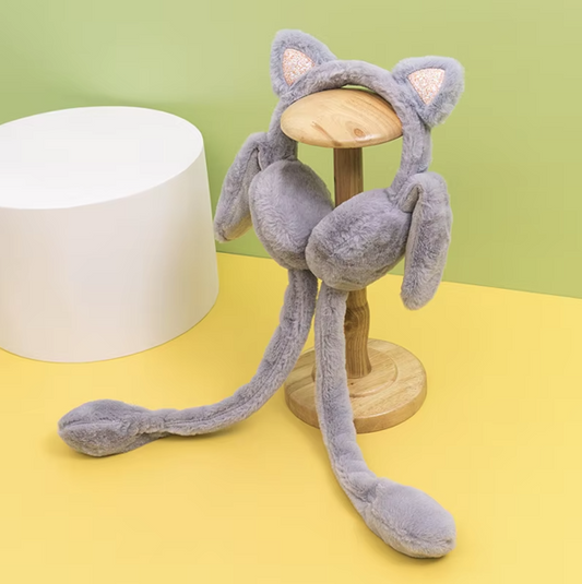 🐱Cute Funny Plush Cat Earmuffs