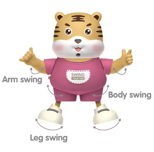Dancing Projection Tiger – Lights, Beats & Roaring Moves!
