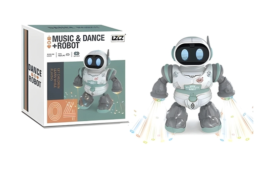 Light-Up Dancing Robot Toy | Music, Lights & Moves for Toddlers