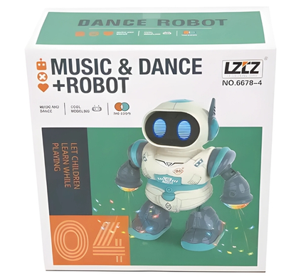 Light-Up Dancing Robot Toy | Music, Lights & Moves for Toddlers