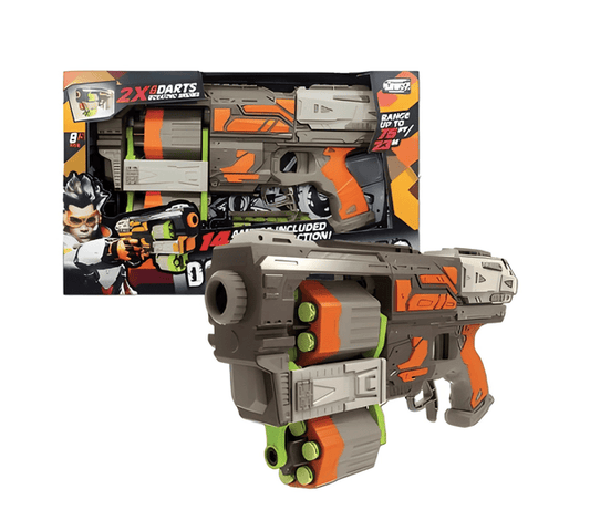 🔫 Double Magas Darts Gun