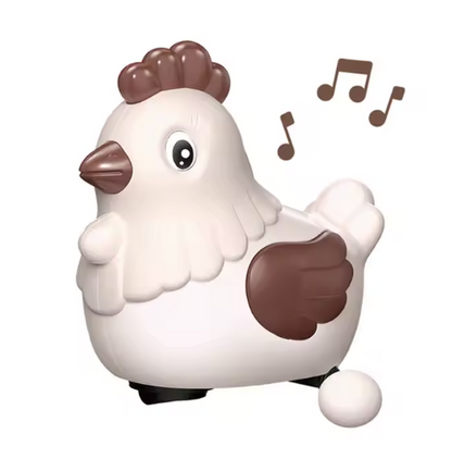 Electric Rotating Hen – Walks, Dances & Lays Egg
