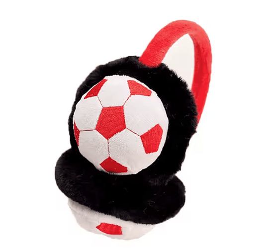 ⚽ Football Earmuffs – Cozy Comfort for Little Champions!